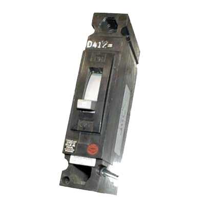 THED GE single pole circuit breaker