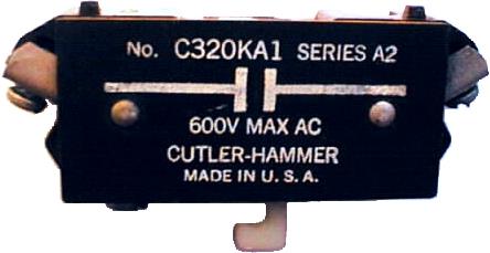 Cutler Hammer Auxiliary Contact - C320KA1 Series A2