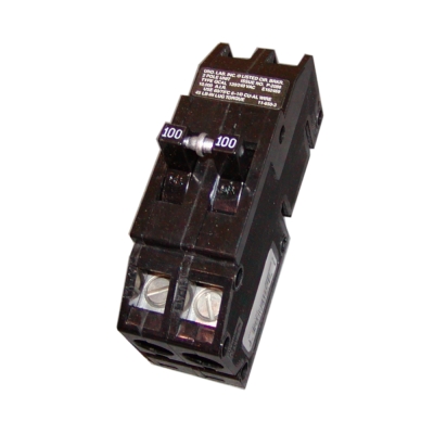 QCAL100 - 100 Amp 2 Pole 240 Volt Zinsco Circuit Breaker